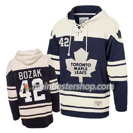 Toronto Maple Leafs Tyler Bozak 42 Blau Sawyer Hooded Sweatshirt - Herren